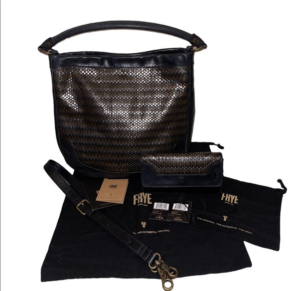 Frye Handbags - Frye Melissa Studded Hobo & Matching Melissa Stud Wallet